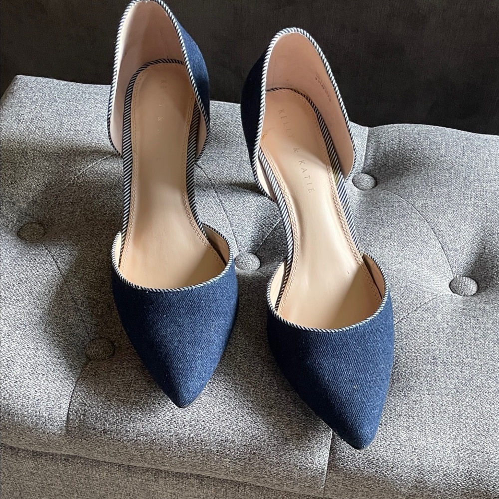 Kelly & Katie Dark Blue Heels